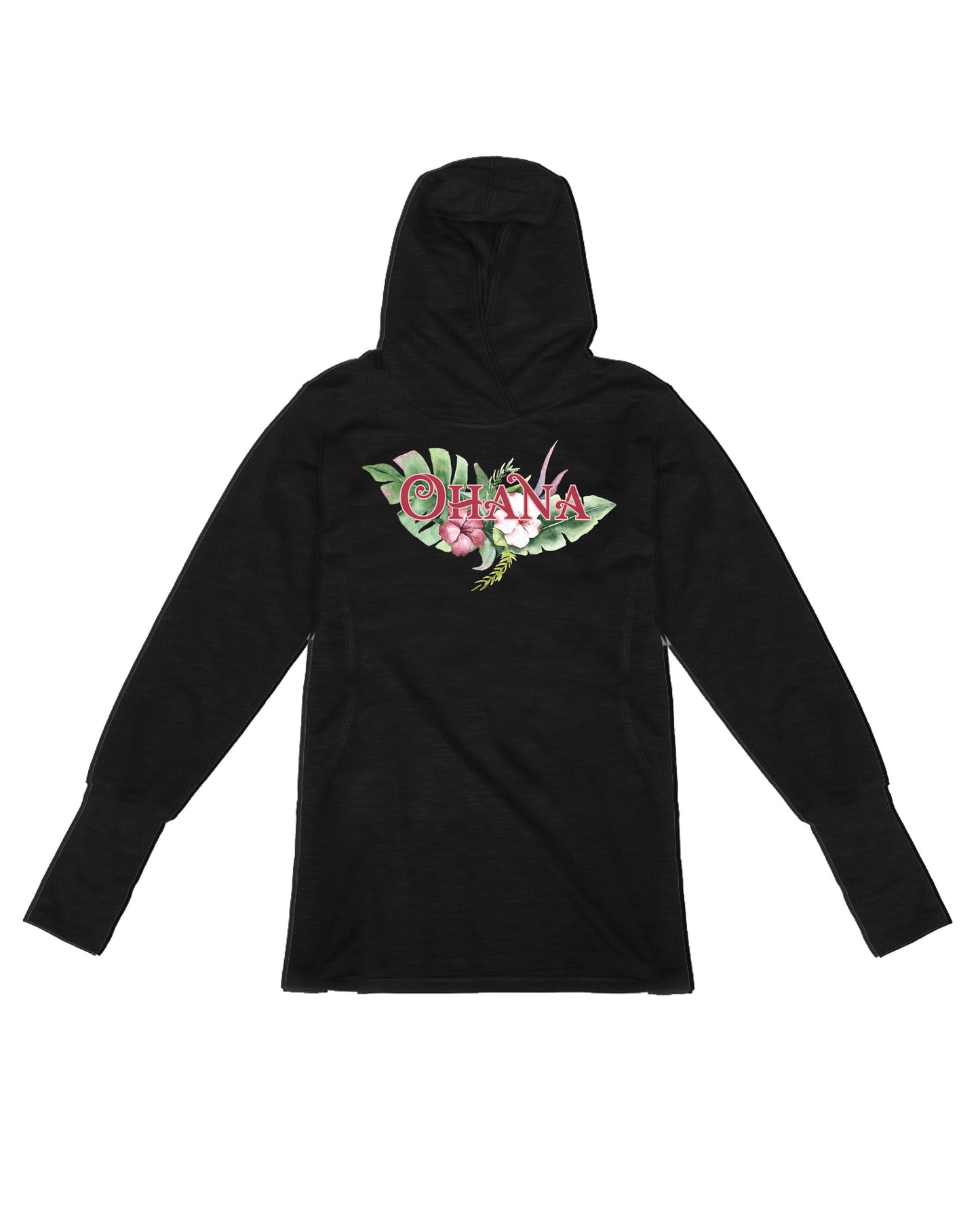 Ohana Flowers Leaves