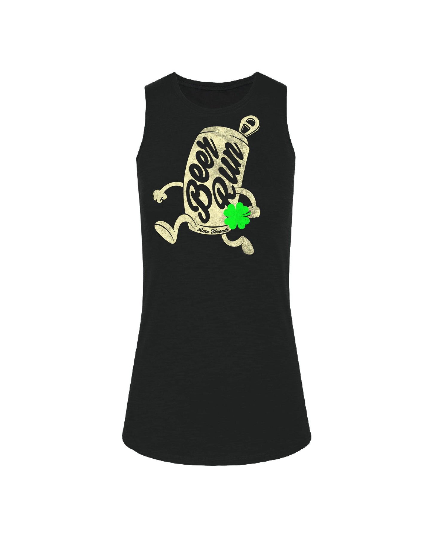 Running Beer Can with Shamrock