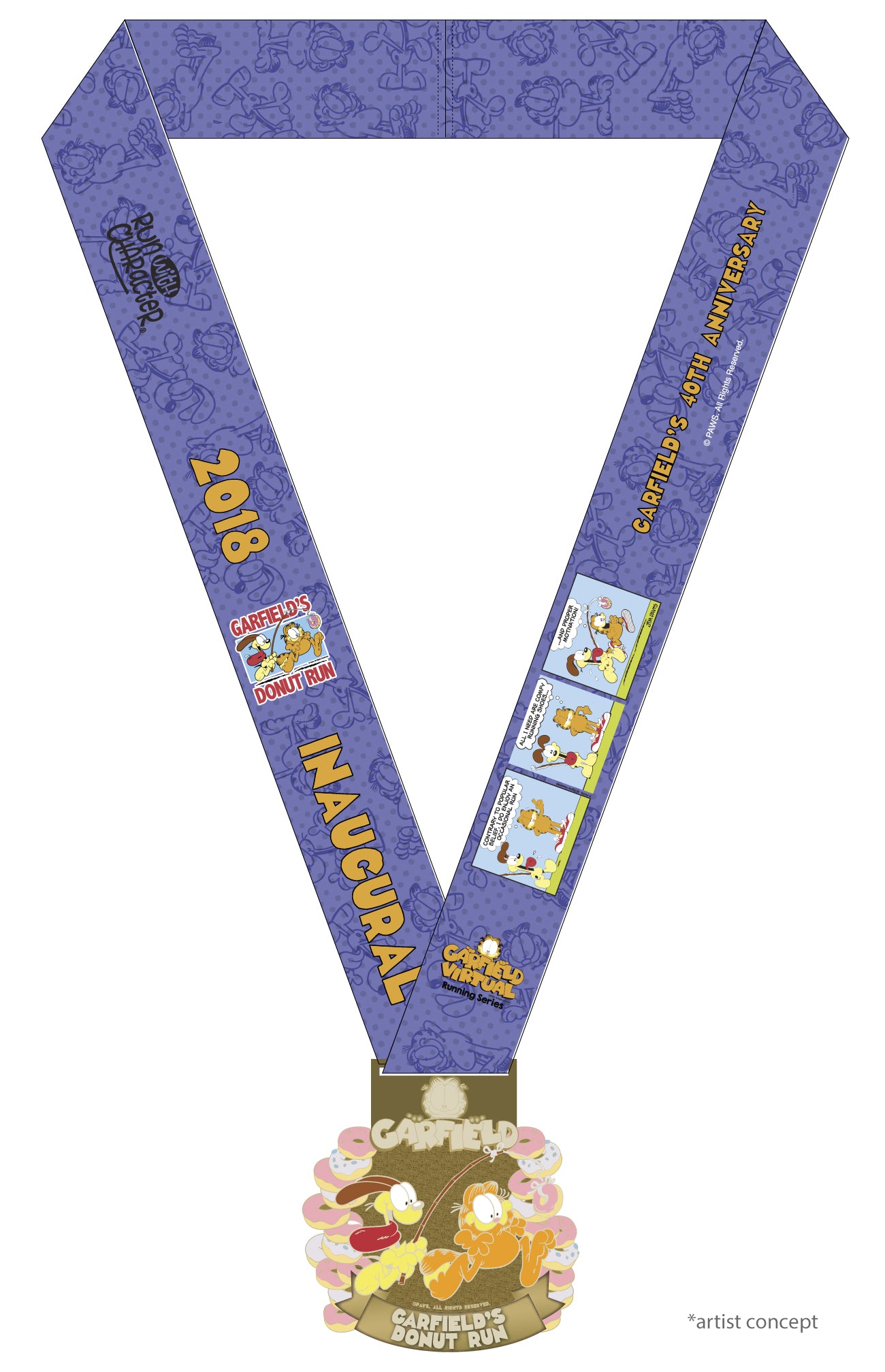 '2018' Garfield Donut Run