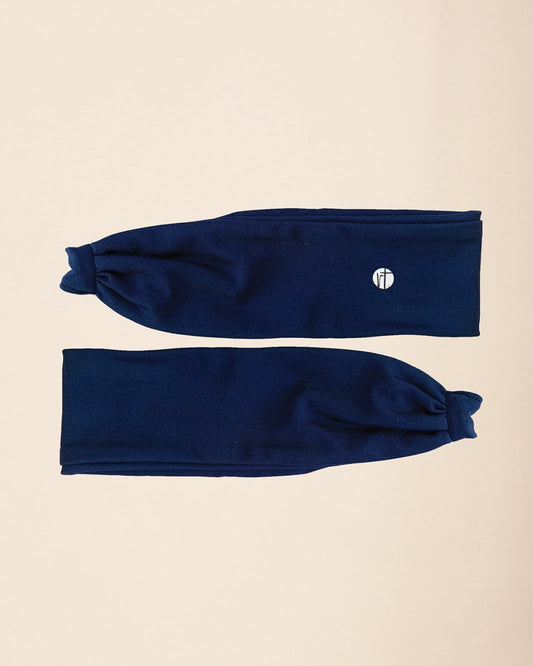 Navy Recycled Polyester Headband