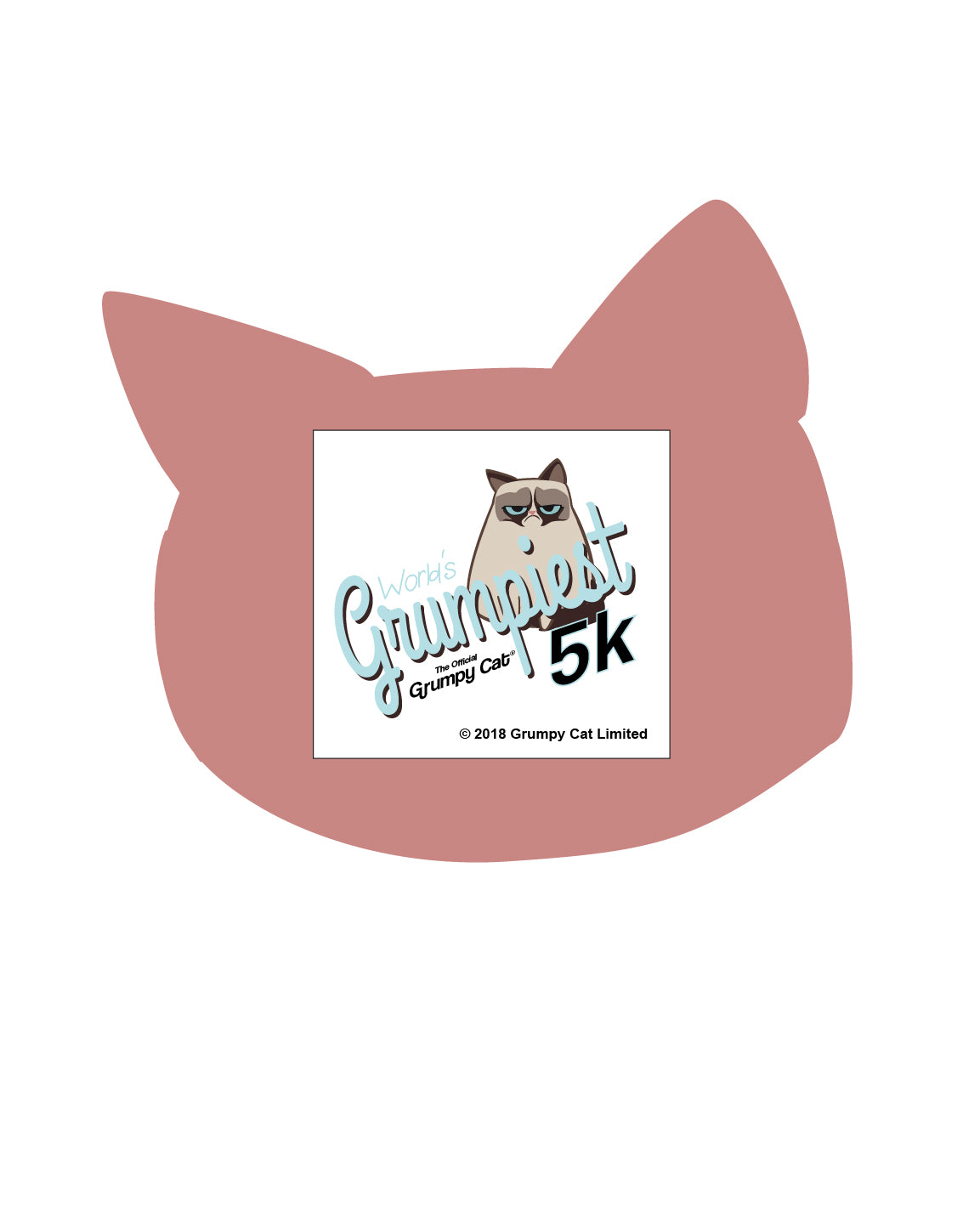 Grumpy Cat 3.5 inch Sticker